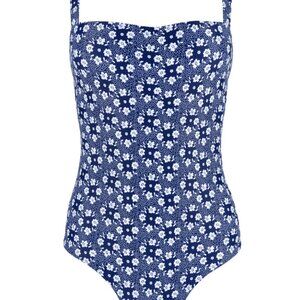 Minnow - women's ditch plains daisy simple neckline one piece